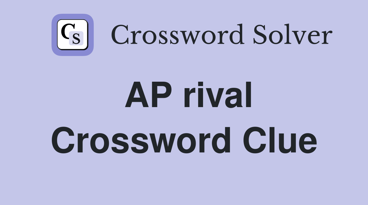 Reebok rival best sale crossword puzzle